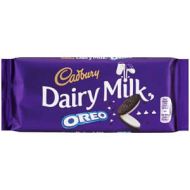 Cadbury Dairy Milk Oreo 120g Block chocolate