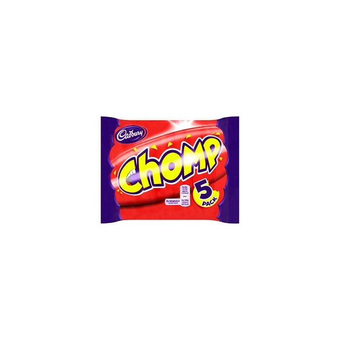 Cadbury Chomp 5 Multi Pack 117.5g Out of Date 20 may 2015