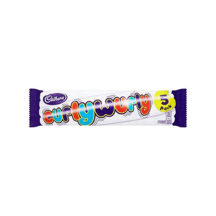 Cadbury Curly Wurly 5 x 26g 130g multi pack 