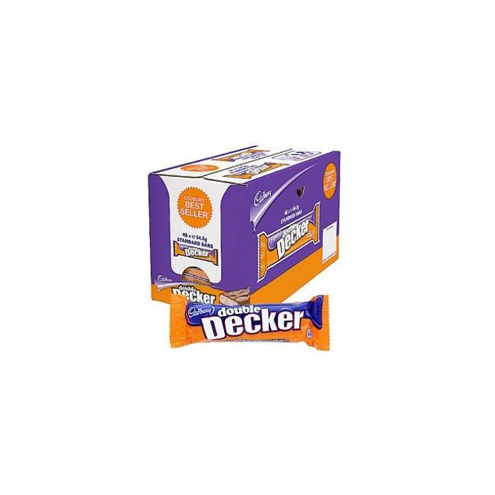 Cadbury Double Decker 54.5g x 48 Wholesale Case