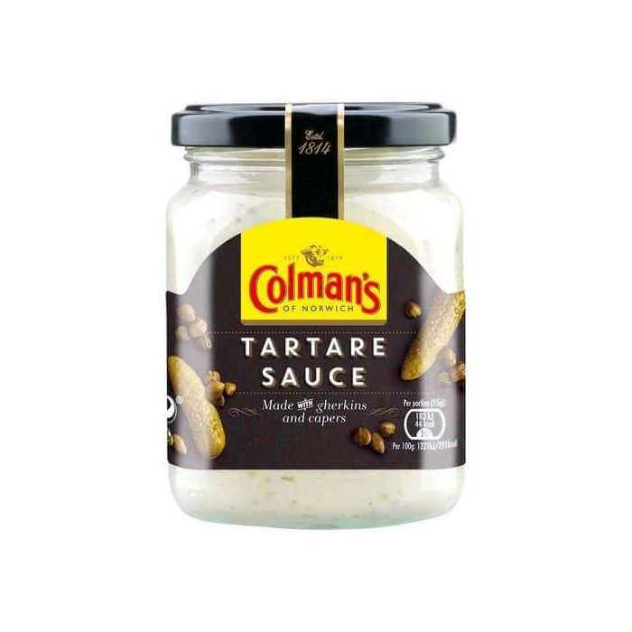 Colmans Tartare Sauce 144g Single Glass Jar CLR