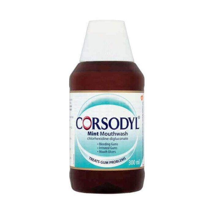 Corsodyl MINT Medicated Mouthwash 300ml