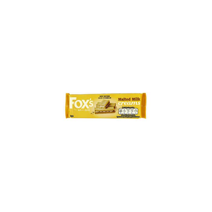 Fox's Malted Milk Creams Biscuits 175g