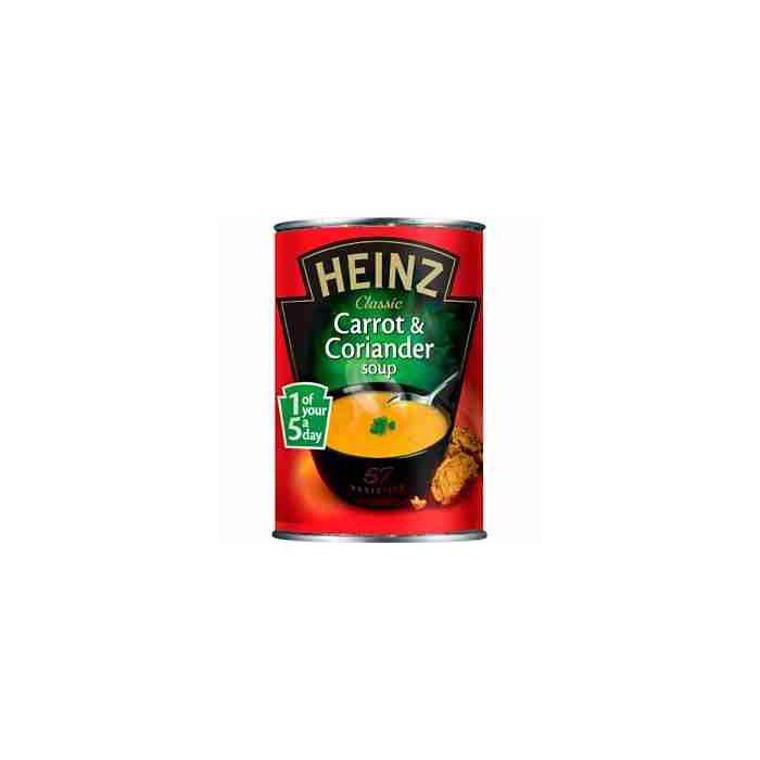 Heinz Classic CARROT & CORIANDER Soup 400g Tin
