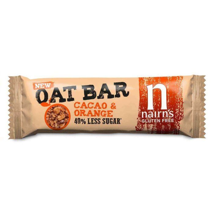 Nairns Cacao And Orange Oat Bar 40g CLR