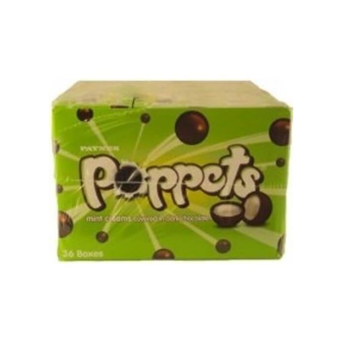 Paynes Poppets MINT CREAMS 40g x 36 Boxes TRADE CASE
