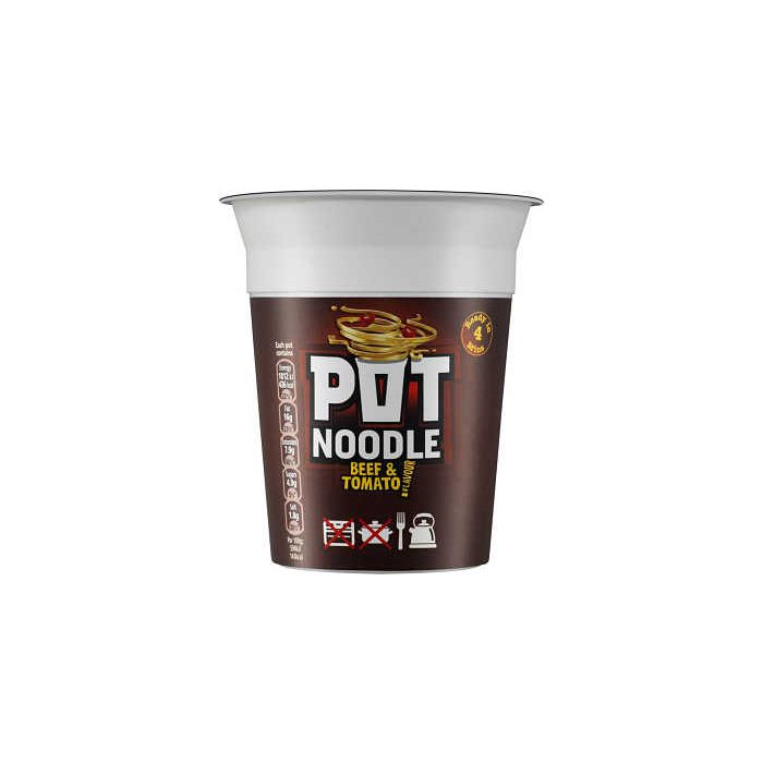 Pot Noodle Beef and Tomato Flavour 90g