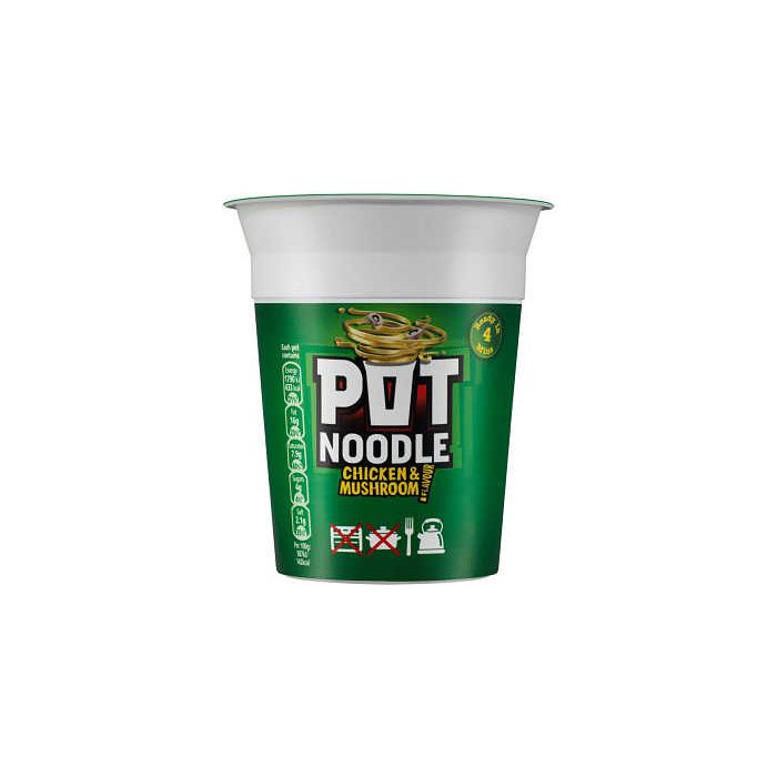 Pot Noodle CHICKEN & MUSHROOM Flavour 90g