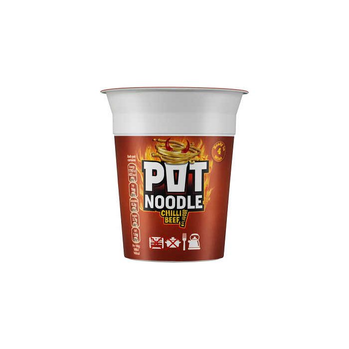 Pot Noodle Chilli Beef Flavour 90g
