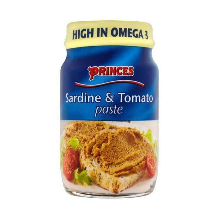Princes Sardine & Tomato Paste 75g Single Jar 