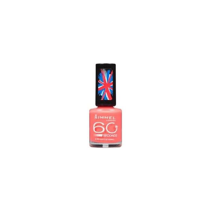 Rimmel London 60 Seconds Nail Polish 12ml INSTYLE CORAL # 415