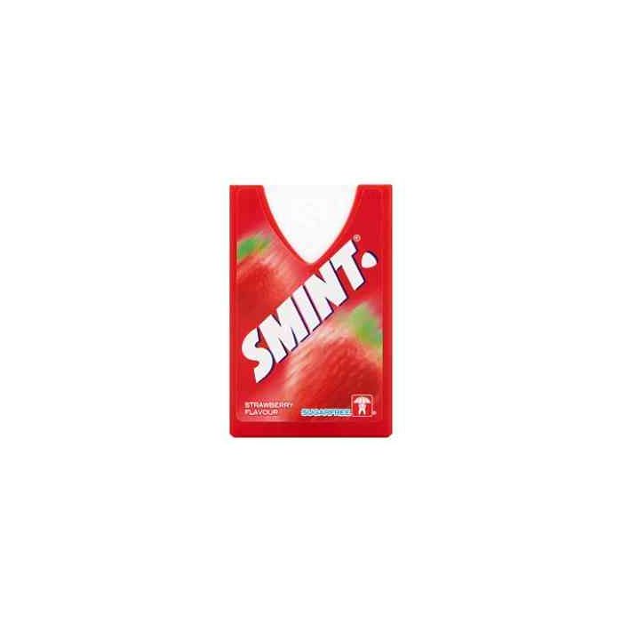 Smint Strawberry Flavoured Sugar free Mints 8g out of Date 31 July 2015