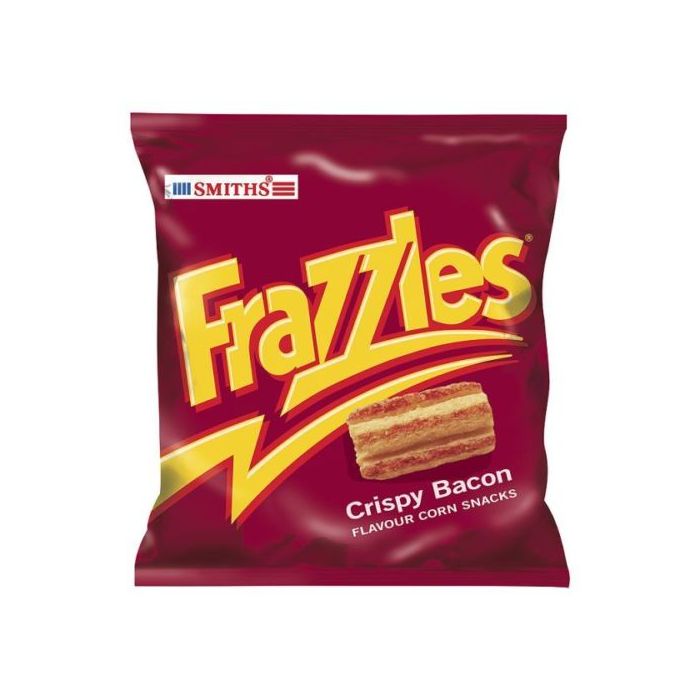 Smiths Frazzles Crispy Bacon Flavour Corn Snacks 43g