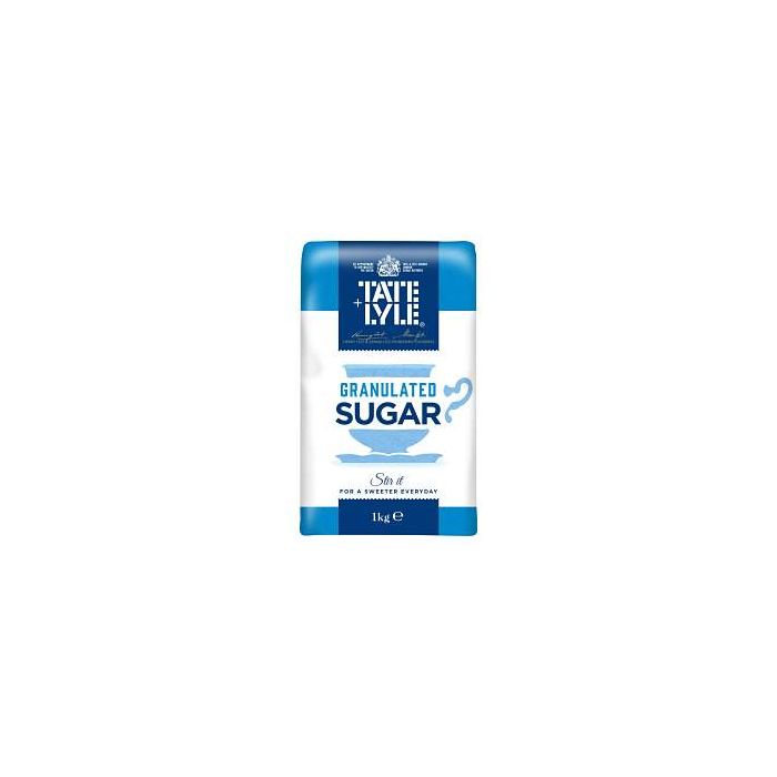 Tate & Lyle Granulated Cane Sugar 1kg New packaging