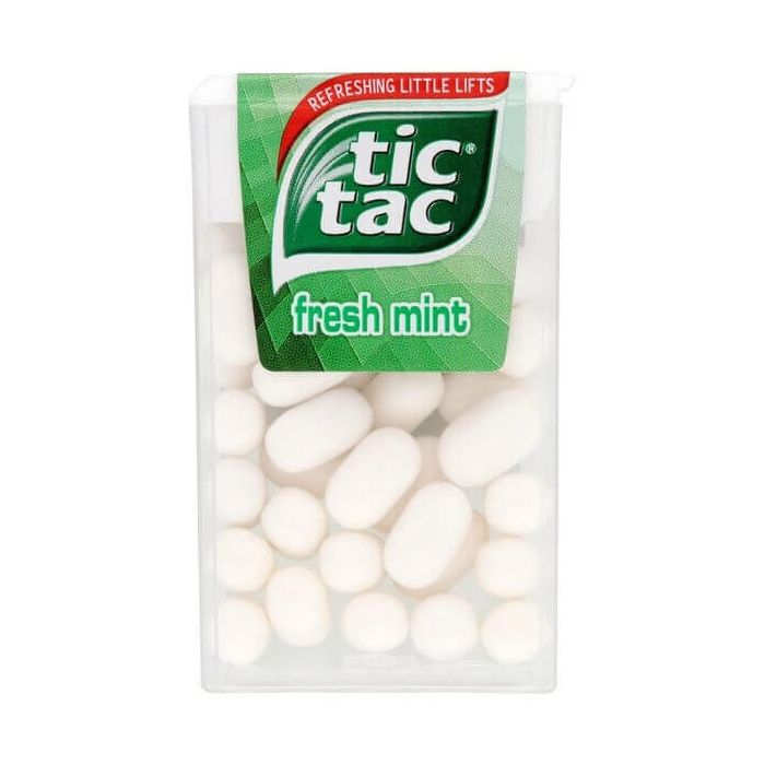 Tic Tac Fresh Mint 18g x 24 Wholesale Case