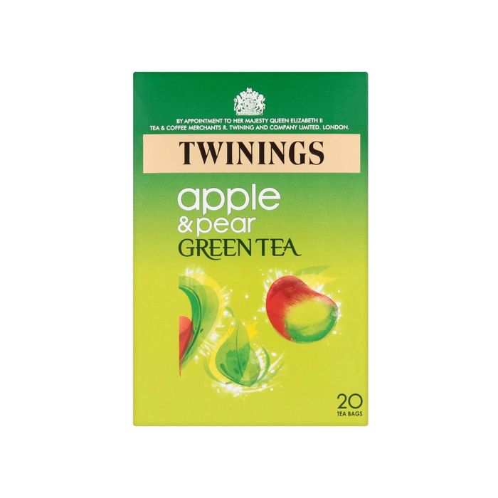 Twinings APPLE & PEAR GREEN TEA Bags 20