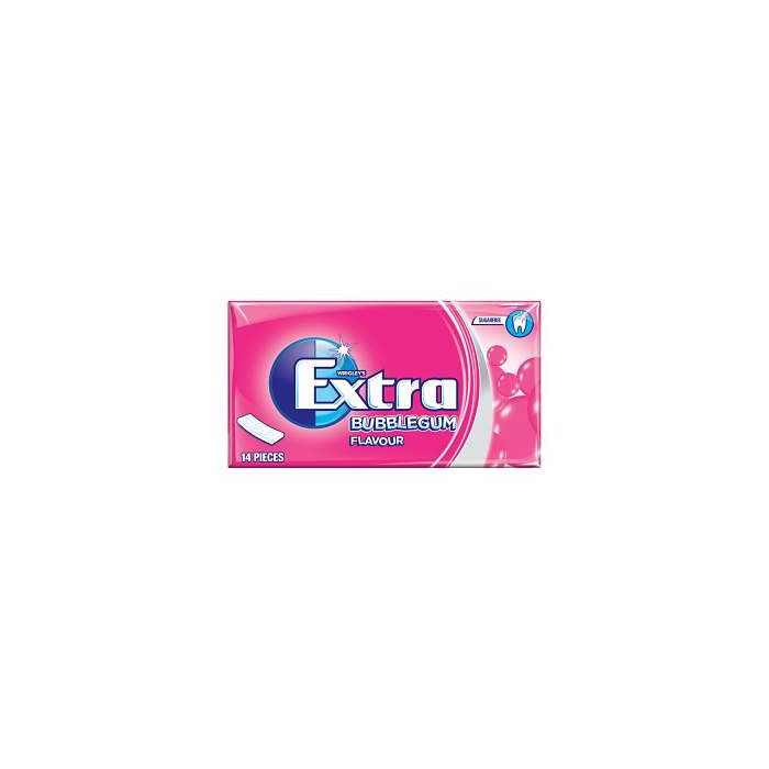 Wrigley's Extra Sugar Free BUBBLEGUM Flavour 27g Chewing Gum