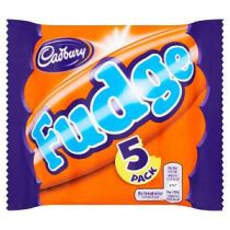 Cadbury Fudge 5 MultiPack 127.5g Out of Date 3 Jun 2015
