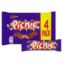 Cadbury Picnic Bars 4 multi pack 128g