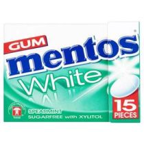 Mentos White Spearmint Gum 22.5g Flip Top Box x 12 Wholesale