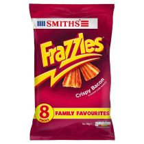 Smiths Frazzles Crispy Bacon Snacks 8 x 18g Multi Pack 