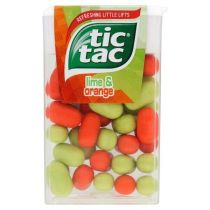 Tic Tac Lime and Orange 18g Single
