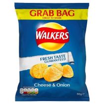 Walkers Cheese & Onion GRAB BAG 50g