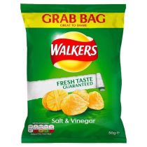 Walkers SALT & VINEGAR 50g GRAB BAG