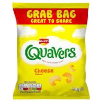Walkers QUAVERS Cheese Grab Bag 34g 