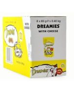 Dreamies Cat Treats with Delicious Cheese 60g x 8 Wholesale Case