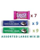 Fry's Chocolate Assorted LARGE MIX 25