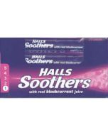 Halls Soothers Blackcurrant 45g x 20 Wholesale Case