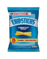 Smiths Chipsticks Salt & Vinegar Snacks 8x17g Pack 