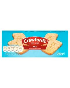 Crawford's Nice Coconut Biscuits 200g Single Pack